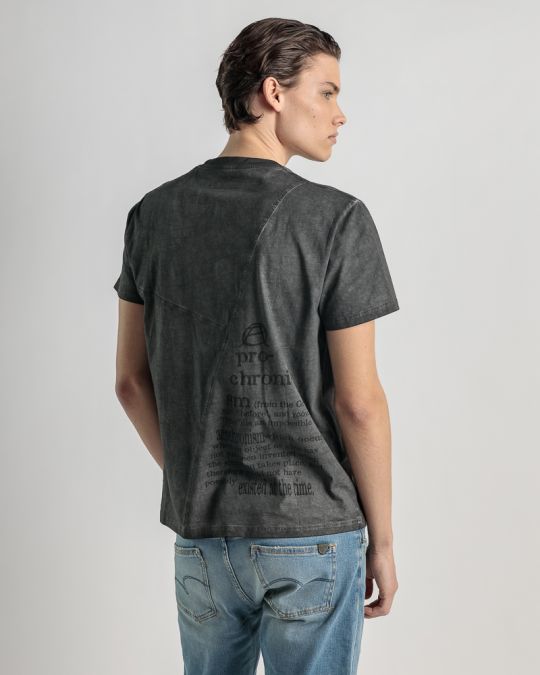 GREY MEN'S T-SHIRT 1D25SS4043SS0123