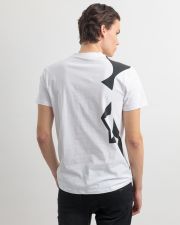 WHITE MEN'S T-SHIRT