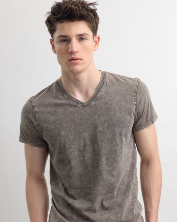 GREY MEN'S T-SHIRT 1D25SS4044SS0124