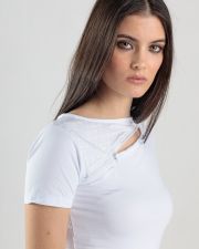 WHITE WOMEN'S T-SHIRT