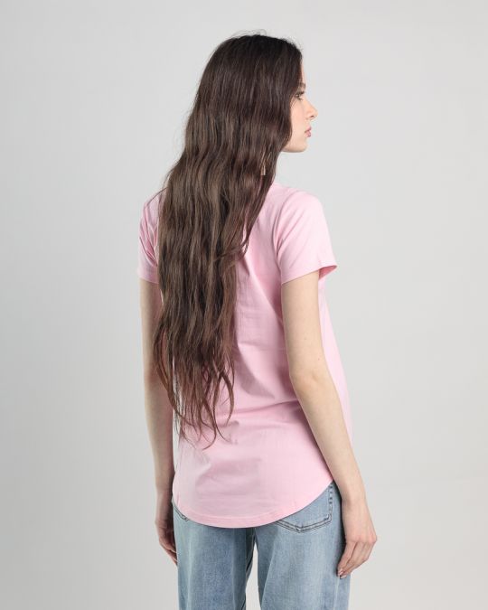 PINK WOMEN'S T-SHIRT 2D25SS4551SS0205