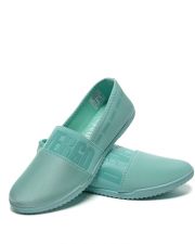 GREEN WOMEN'S SLIP-ON SHOES - MALIBU