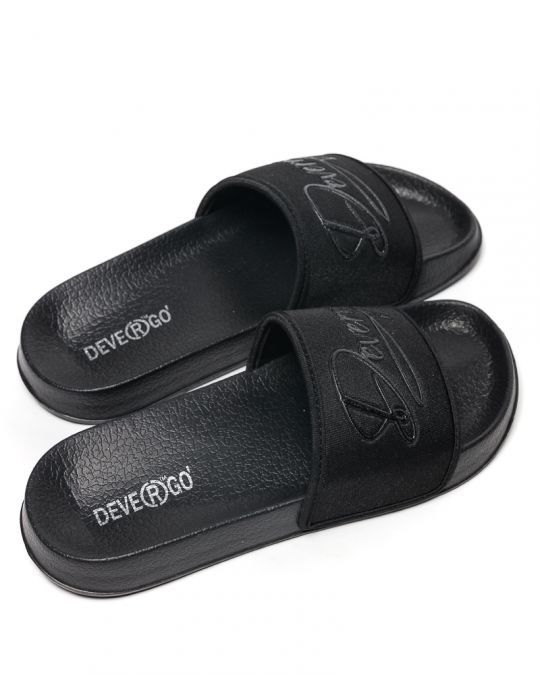 BLACK WOMEN'S SLIDES - PETRA DE25SS2520EV SR