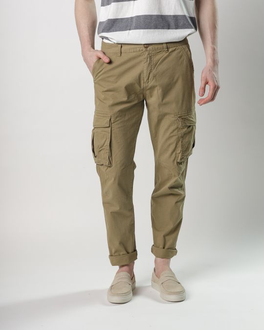 BROWN MEN'S TROUSERS 1D25SS1007LP6106