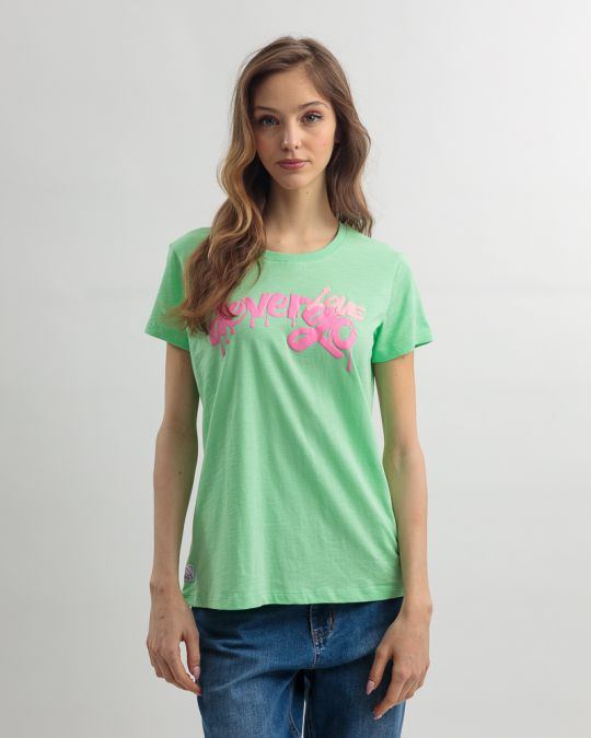 BLUE WOMEN'S T-SHIRT 2D25SS4543SS3805