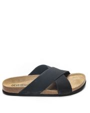 BLACK MEN'S SLIDES - FELIX