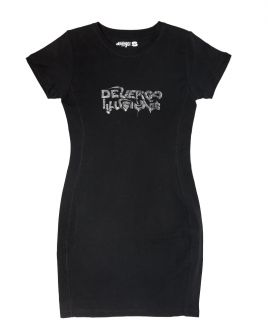 BLACK WOMEN'S DRESS 2D25SS9508DR0205