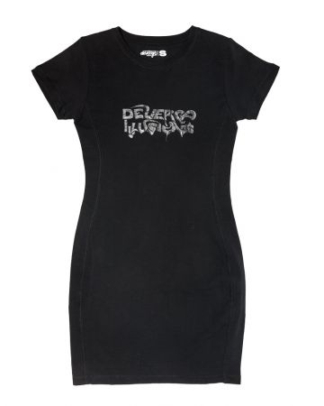BLACK WOMEN'S DRESS 2D25SS9508DR0205