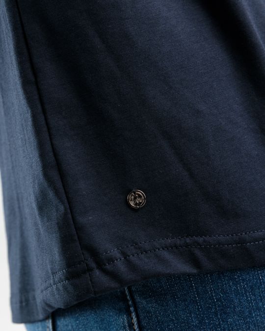 BLUE WOMEN'S TOP 2D25SS4518SL0105