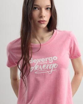 PINK WOMEN'S T-SHIRT 2D25SS4561SS0224