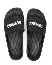BLACK MEN'S SLIDES - DREW