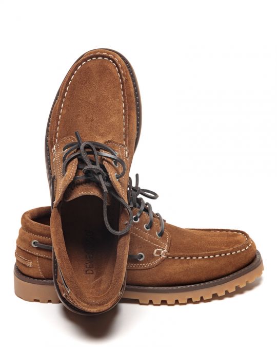 BROWN MEN'S BOAT SHOE - BRUNO DE25SS6021SU BM