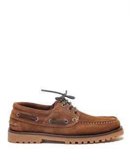 BROWN MEN'S BOAT SHOE - BRUNO DE25SS6021SU BM