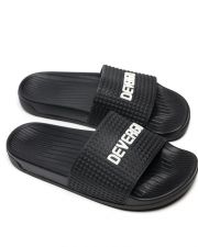 BLACK MEN'S SLIDES - DREW