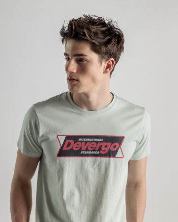 BLUE MEN'S T-SHIRT 1D25SS4030SS0105