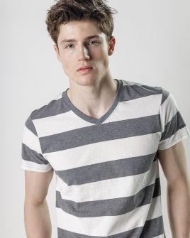 GREY MEN'S T-SHIRT 1D25SS4061SS0105