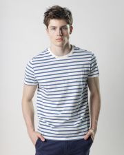 WHITE MEN'S T-SHIRT