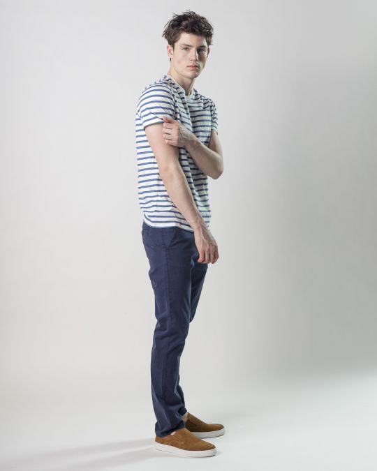 WHITE MEN'S T-SHIRT 1D25SS4080SS0105