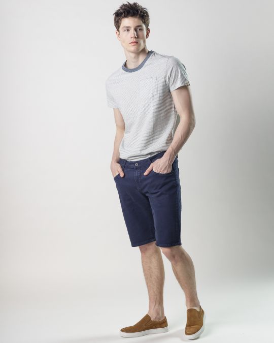 BLUE MEN'S SHORTS 1D25SS1017MP6106