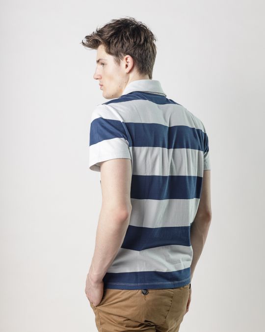 BLUE MEN'S T-SHIRT 1D25SS4007SS0104