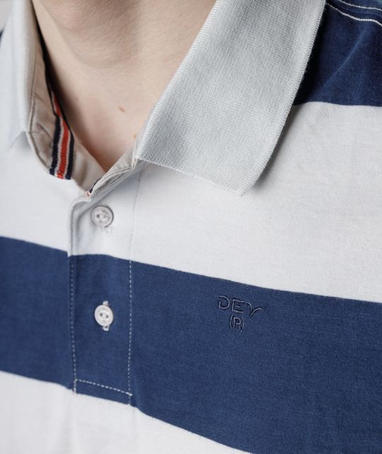 BLUE MEN'S T-SHIRT 1D25SS4007SS0104