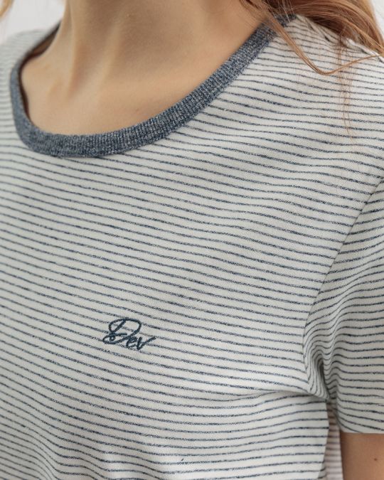 WHITE WOMEN'S T-SHIRT 2D25SS4567SS0105