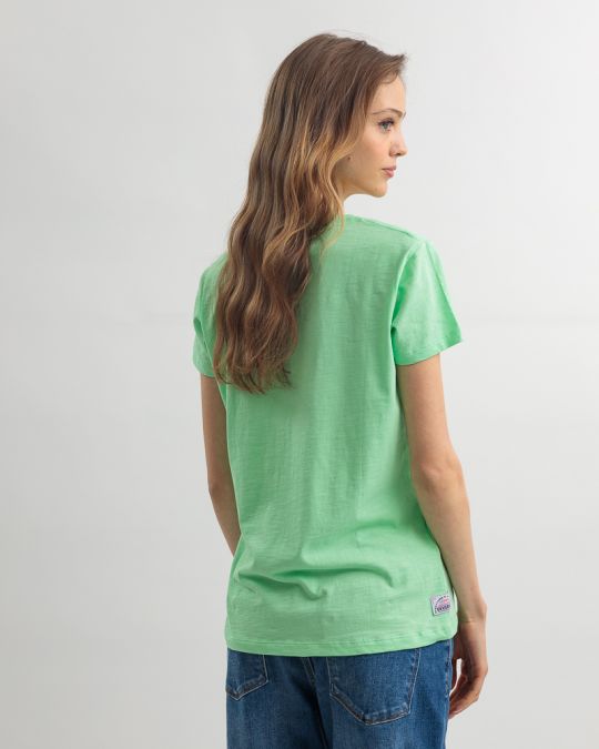 BLUE WOMEN'S T-SHIRT 2D25SS4543SS3805