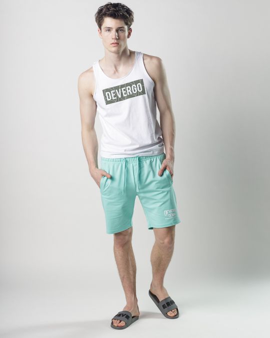 GREEN MEN'S SHORTS 1D25SS1108MP0705