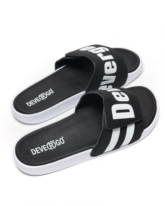 BLACK MEN'S SLIDES - BRUNO NEW DE25SS2010PU RE