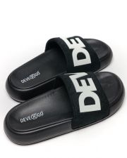 BLACK WOMEN'S SLIDES - MOLLY