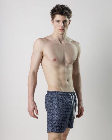 BLUE MEN'S BEACH SHORTS 1D25SS1057SP6000