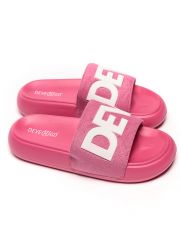 PINK WOMEN'S SLIDES - MOLLY
