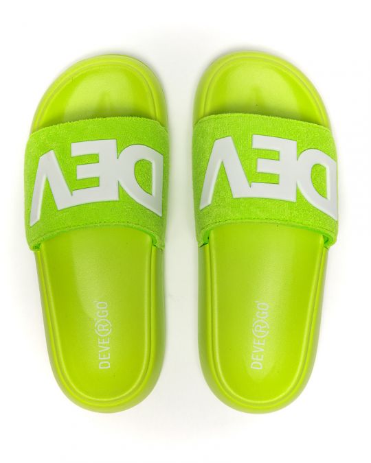 GREEN WOMEN'S SLIDES - MOLLY DE25SS2509CA RE
