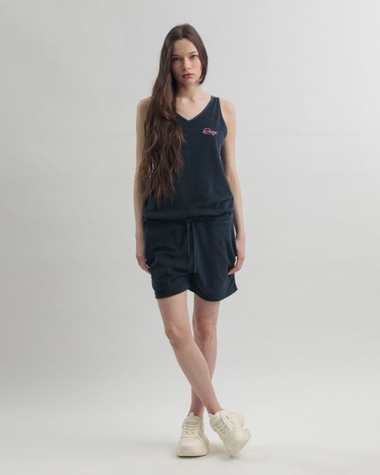 BLUE WOMEN'S OVERALLS 2D25SS1520DR0705