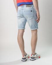 BLUE MEN'S JOGJEANS SHORTS