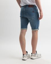 BLUE MEN'S JOGJEANS SHORTS