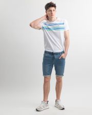 BLUE MEN'S JOGJEANS SHORTS