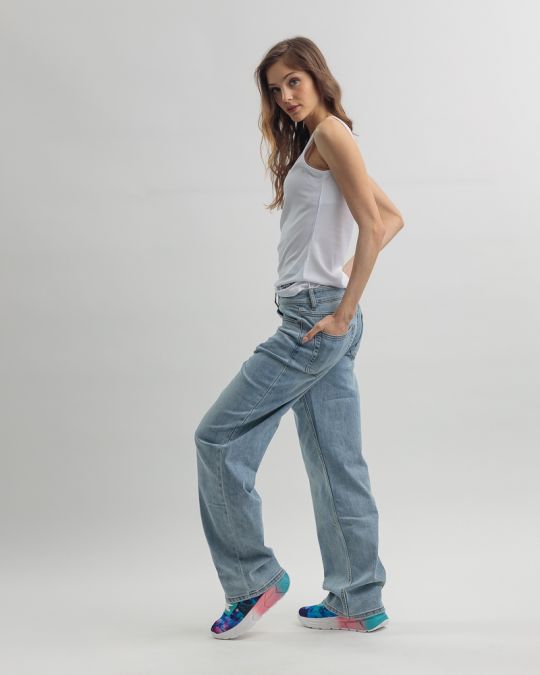 WHITE WOMEN'S TOP 2D25SS4504SL3305