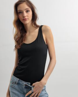 BLACK WOMEN'S TOP 2D25SS4504SL3305