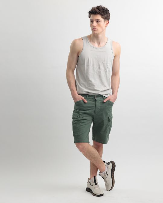 GREY MEN'S SINGLET 1D25SS4016SL0105