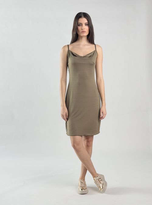 KHAKI WOMEN'S DRESS 2D25SS9594DR0205