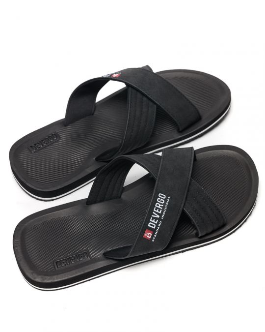 BLACK MEN'S SLIDES - DANNY DE25SS2013EV RE