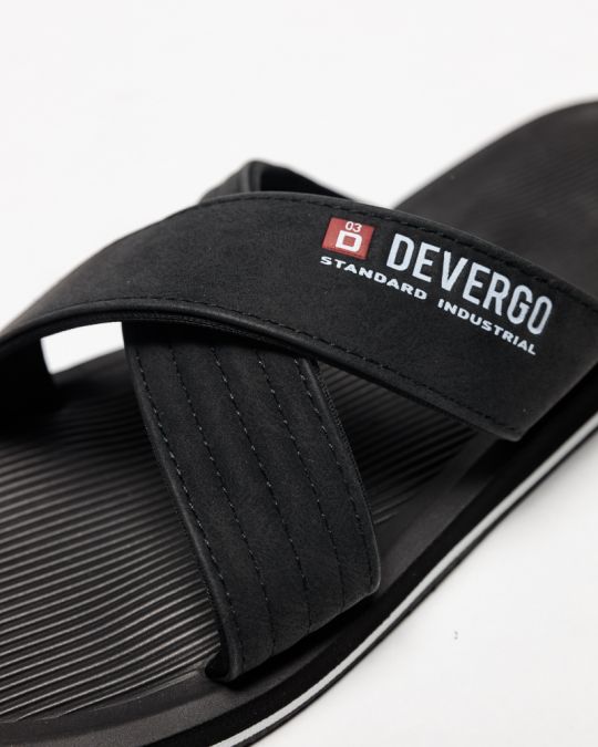 BLACK MEN'S SLIDES - DANNY DE25SS2013EV RE