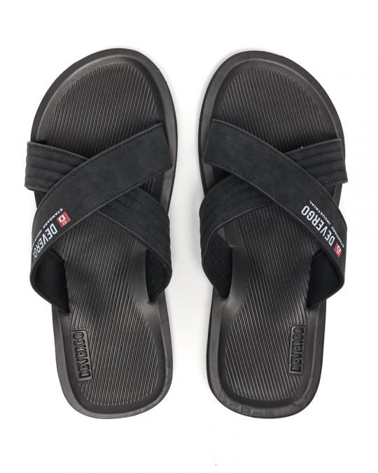 BLACK MEN'S SLIDES - DANNY DE25SS2013EV RE
