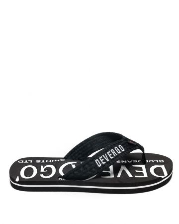 BLACK MEN'S SLIDES - EDMUND DE25SS2014EV RE