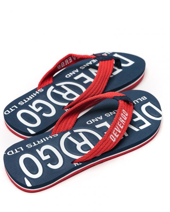 BLUE MEN'S SLIDES - EDMUND DE25SS2014EV RE