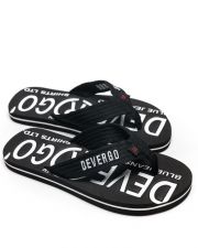BLACK MEN'S SLIDES - EDMUND