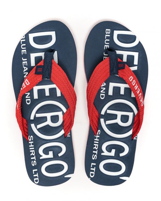 BLUE MEN'S SLIDES - EDMUND DE25SS2014EV RE