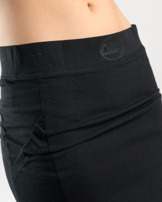 BLACK WOMEN'S SKIRT 2D25SS1561SK0205
