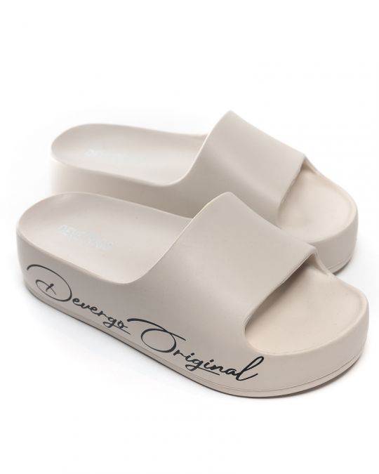 WHITE WOMEN'S SLIDES - DORIS NEW DE25SS2580EV PN